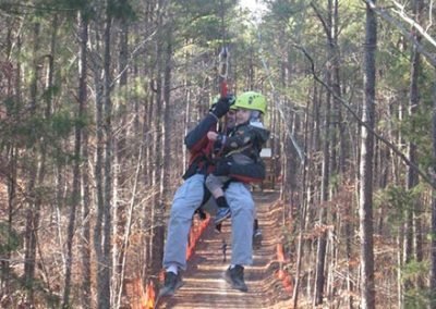 family ziplining in Raleigh