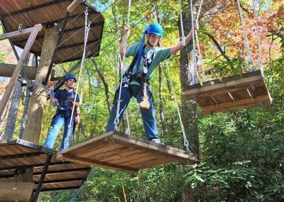 ropes courses at xtreme park adventures