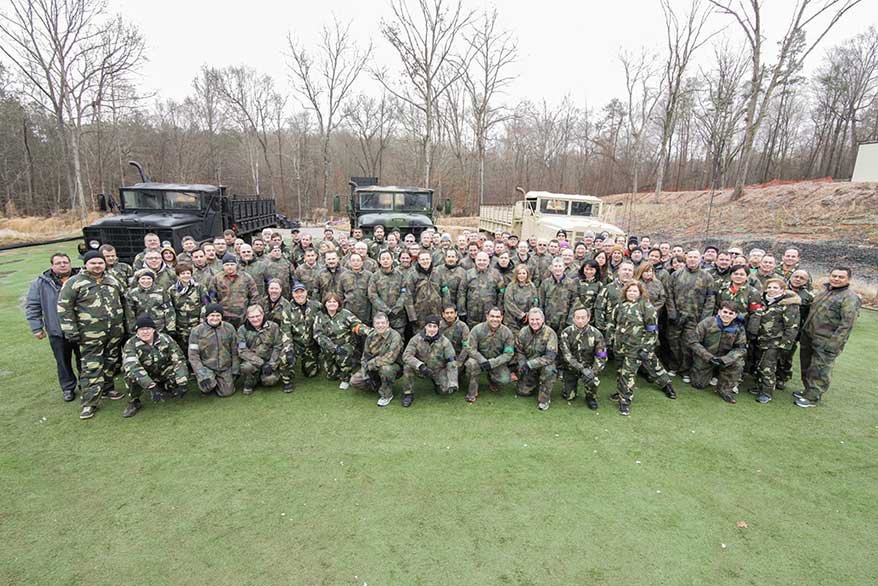 Large Team Paintball