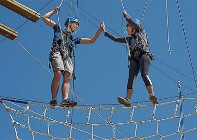 ropes course in knightdale nc